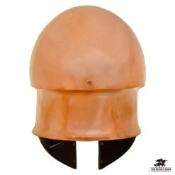 Greek Corinthian Helmet - Bronze -Knight Equipment Store 120487 bronzecorinthianhelmet.back