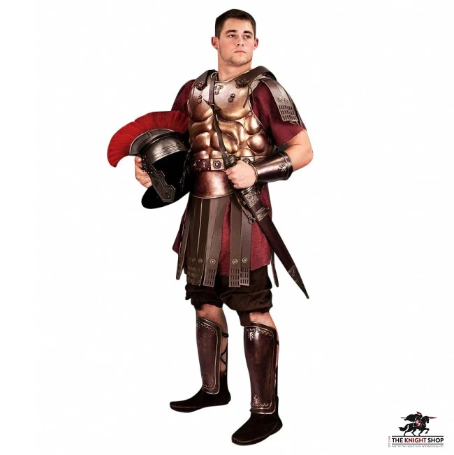 The Eagle Red Cotton Tunic 2 The Eagle Red Cotton Tunic - Image 2