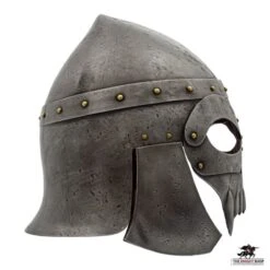 Dark Warrior Helmet -Knight Equipment Store 300426 darkwarriorhelmet side