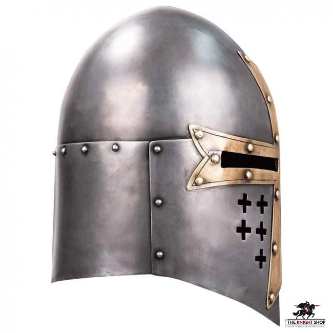 Knights Templar Sugarloaf Helmet 3 Knights Templar Sugarloaf Helmet - Image 3