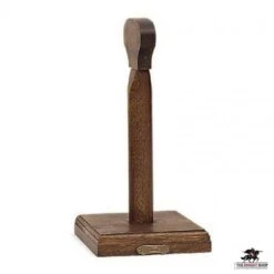 Wooden Helmet Stand