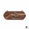 Display Plaque With Pistol - 18th Century