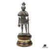 Mini Pewter Knight With Sword And Mace