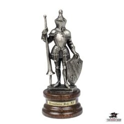 Mini Pewter Knight With Lance