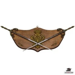 Miniature Spanish Swords On Display Plaque