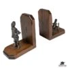 Knight And Cannon Bookends