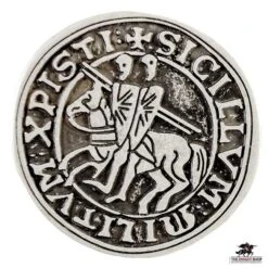 Templar Sword Letter Opener, Shield Mount & Seal Gift Set -Knight Equipment Store 811 01 1