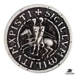 Knights Templar Paperweight - Nickel