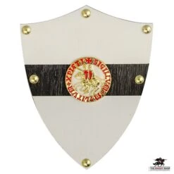 Knights Templar Shield - Letter Opener Wall Mount