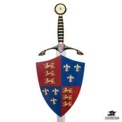 Royal England Shield - Sword Mount -Knight Equipment Store ag881 2