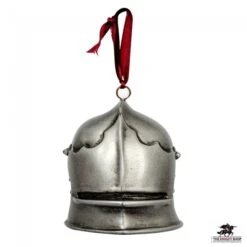 Helmet Christmas Baubles - Set Of 3 -Knight Equipment Store ah xphm005 short tailed sallet bauble 1