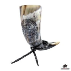 "Sleipnir" Drinking Horn