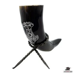 "Mjölnir" Drinking Horn