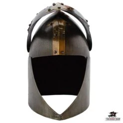 Sugar Loaf Helmet With Visor -Knight Equipment Store ah4135a sugarloaf visor