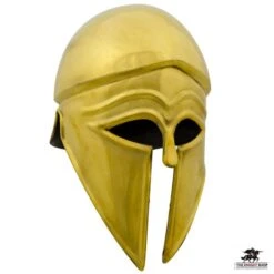 Greek Helmet & Armour Set - Brass 11 Greek Helmet & Armour Set - Brass -Knight Equipment Store ah6058b corinthian helmet 2 1