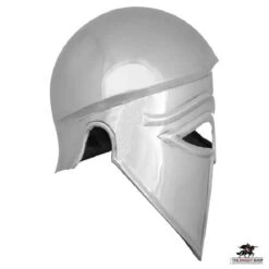 Greek Corinthian Helmet - Steel -Knight Equipment Store ah6058i 3 1
