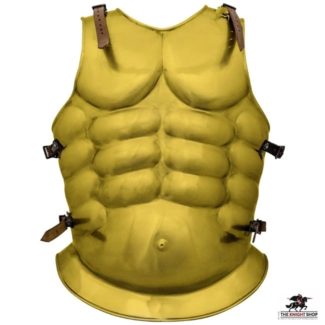 Greek Helmet & Armour Set - Brass 6 Greek Helmet & Armour Set - Brass - Image 6