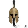 Greek Spartan Helmet With Plume