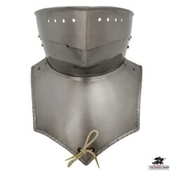 Medieval Bevor - 18 Gauge -Knight Equipment Store ah6384 medievalbevor.front