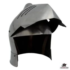 Sir Ulrich Helmet -Knight Equipment Store ah6387 aknightstalehelmet.open