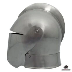 Sir Ulrich Helmet -Knight Equipment Store ah6387 aknightstalehelmet.sideleft