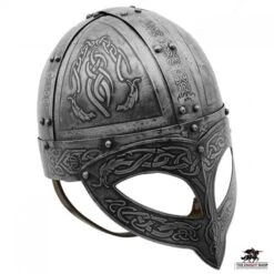 Viking War Chief Helmet - 18 Gauge
