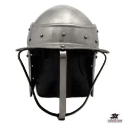 Civil War 'Lobster Pot' Helmet -Knight Equipment Store ah6785 civilwarlobsterpothelmet front