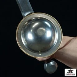 6 1/2" Stainless Steel Buckler -Knight Equipment Store am22630 1