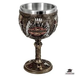 NEMESIS NOW Game Of Thrones Iron Throne Goblet -Knight Equipment Store b4615n9