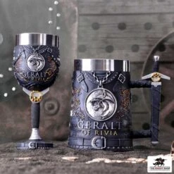 NEMESIS NOW The Witcher 'Geralt Of Rivia' Tankard -Knight Equipment Store b5970v2 8