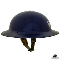 British WWII Air Raid Warden Helmet -Knight Equipment Store eh6142b 3