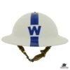 British WWII Chief Air Raid Warden Helmet