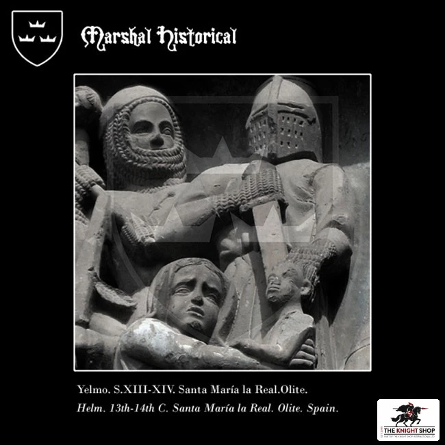 Crusader Great Helm - 16 Gauge - Brass 5 Crusader Great Helm - 16 Gauge - Brass - Image 5