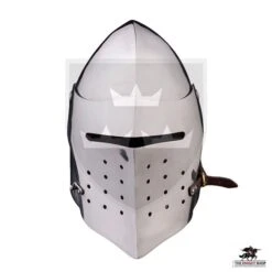 Bascinet With Visor - 14 Gauge