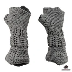 Kids Knitted Hat And Gauntlet Set -Knight Equipment Store ha 003 1 1