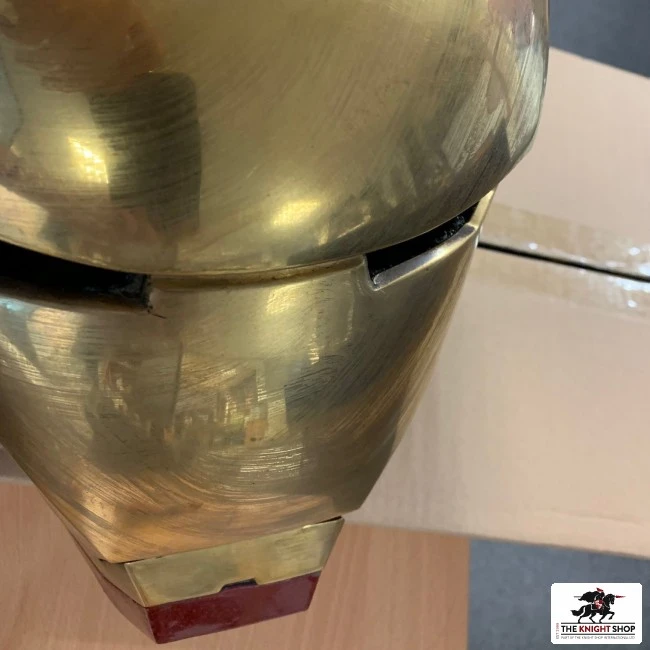 DAMAGED - Iron Avenger Helmet 2 DAMAGED - Iron Avenger Helmet - Image 2