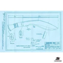 Gurkha Assam Rifles Kukri (Official Spec.) -Knight Equipment Store kukri temper zone 7