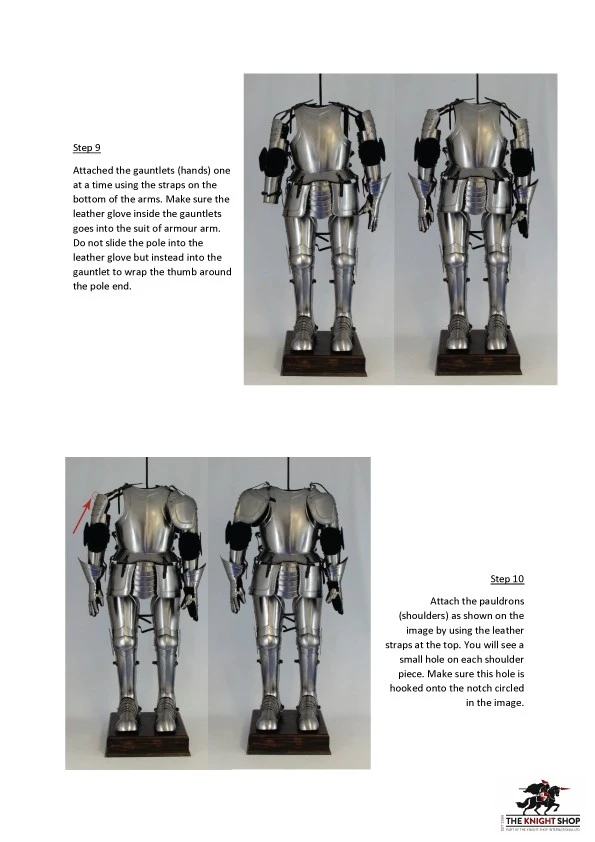 Sir Lancelot Suit Of Armour (wearable) 8 Sir Lancelot Suit Of Armour (wearable) - Image 8