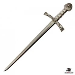 Richard The Lionheart Letter Opener - Silver Plated