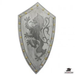 Deluxe Rampant Lion Shield