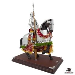 Armoured Knight On Horse - Red