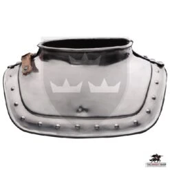 16-17th Century Raised Neck Gorget "B" - 16 Gauge -Knight Equipment Store mh a0788b 004 wm 1
