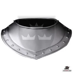 17th Century Low Neck Gorget - 16 Gauge