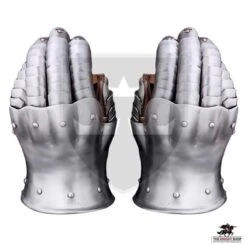 14th Century Gauntlets - 16 Gauge