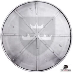 20" Reinforced Round Rotella Shield - 16 Gauge