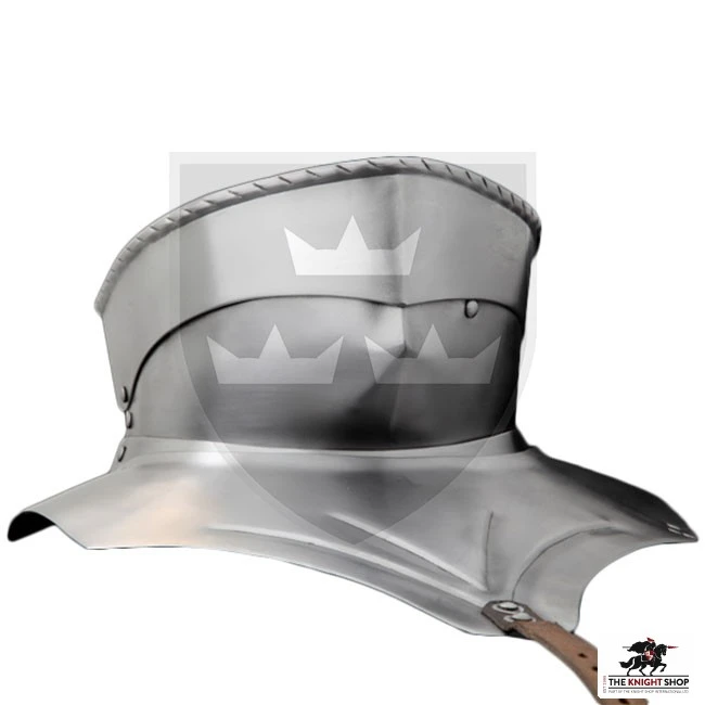 14-15th Century Articulated Bevor - 16 Gauge 2 14-15th Century Articulated Bevor - 16 Gauge - Image 2