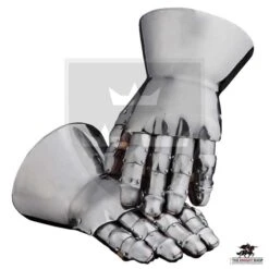 14th Century Hourglass Gauntlets - 18 Gauge 6 14th Century Hourglass Gauntlets - 18 Gauge -Knight Equipment Store mh a0922 000 1