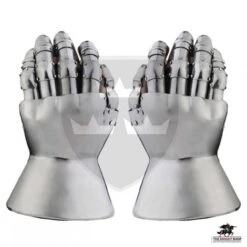 14th Century Hourglass Gauntlets - 18 Gauge