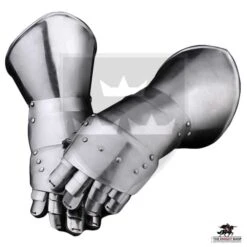 15th Century Gauntlets - 16 Gauge -Knight Equipment Store mh a0941 000 1