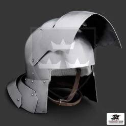 German Sallet - 16 Gauge -Knight Equipment Store mh h0863 002